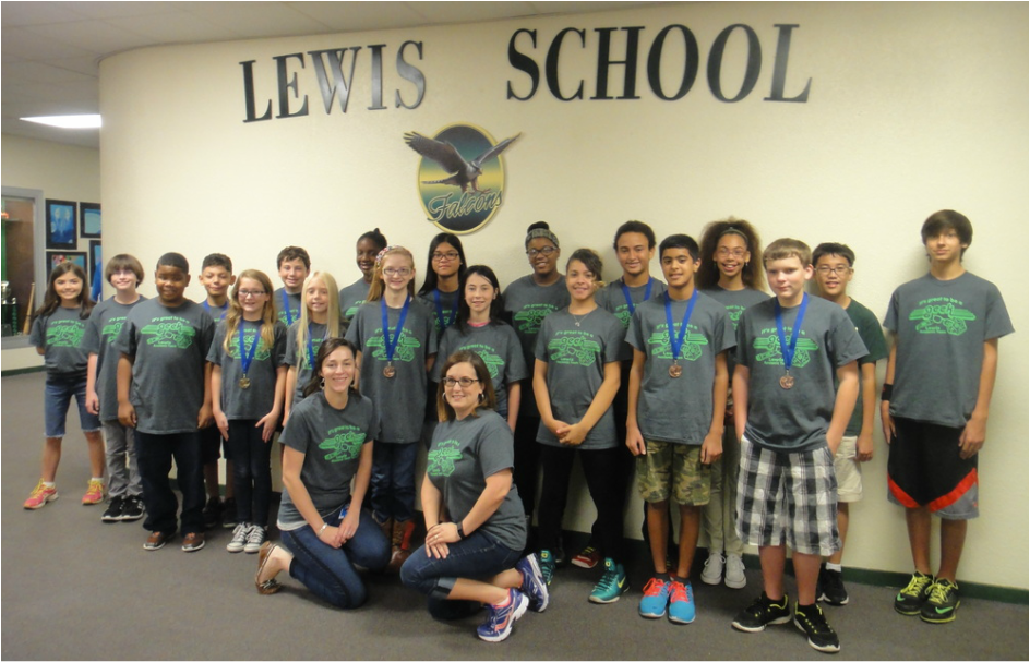 Lewis Falcon Academic Team 2015-2016